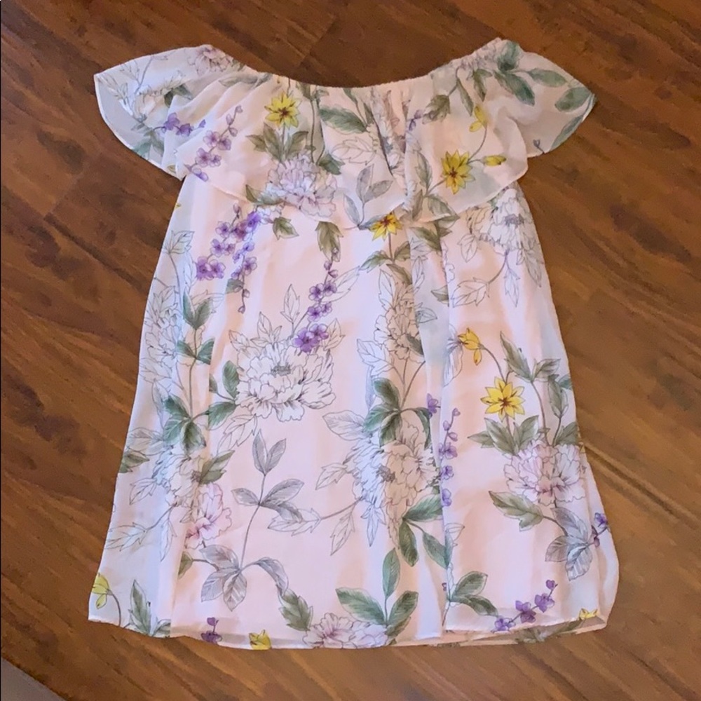 F21 - Off the shoulder shift dress